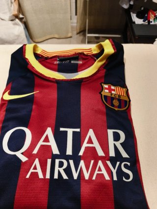 Camiseta FC Barcelona Nike Talla XXL - modificada.