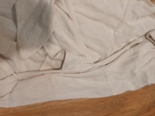 Vestido camisero corto lino Stradivarius