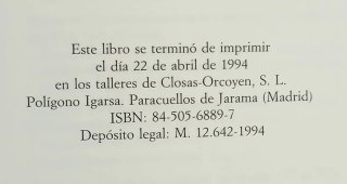 Constitución Española (Edición Oficial 1994)