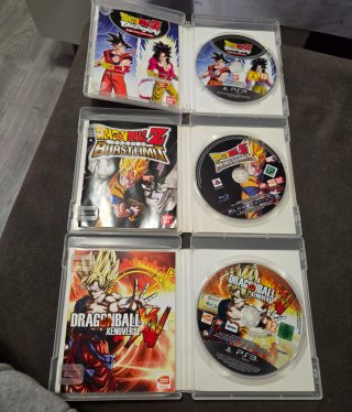 Pack 5 Juegos Dragon Ball PS3 (PAL ESP)