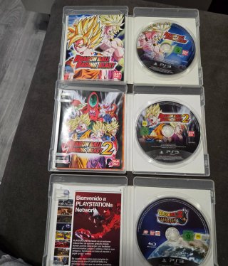 Pack 5 Juegos Dragon Ball PS3 (PAL ESP)