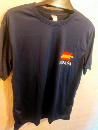 t.XL, Camiseta logo España Azul marino A Estrenar