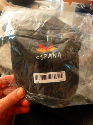 t.XL, Camiseta logo España Azul marino A Estrenar