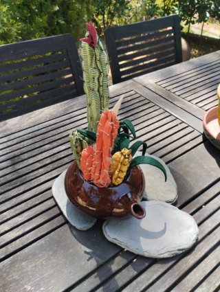 Tetera Decorativa Cactus