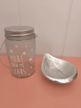 Jarrón Zara Home Rosa Cristal