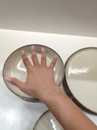 Vajilla El Corte Inglés 12 piezas porcelana