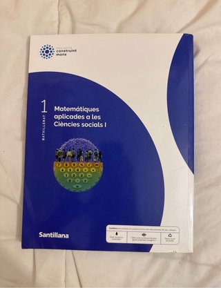LIBRO MATEMÁTICAS SOCIAL 1BATX