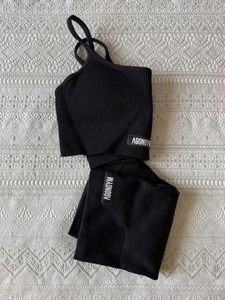 Conjunto deportivo AGONGYM negro
