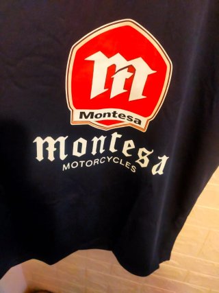 t.L-XL y XXL Camiseta Montesa retro,A ESTRENAR
