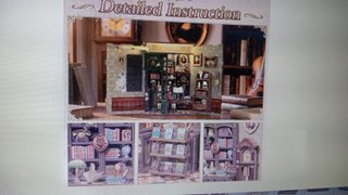Kit DIY Book Nook Coruja Madeira