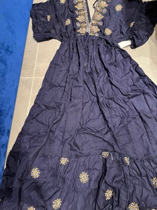 Vestido TU azul talla única