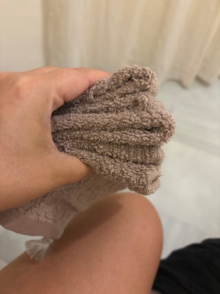 Toallas Zara Home Beige Marrón Algodón