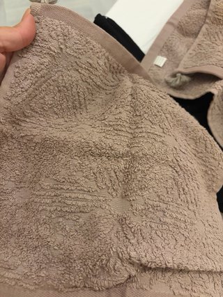 Toallas Zara Home Beige Marrón Algodón