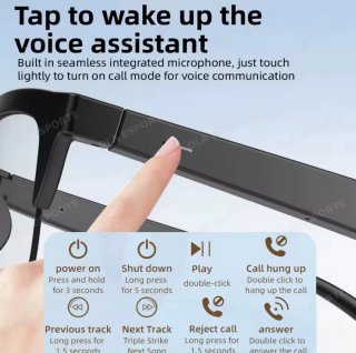Gafas Inteligentes (Bluetooth, llamadas, etc)