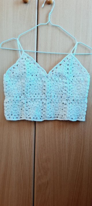 Top Crochet Verano Hecho a Mano
