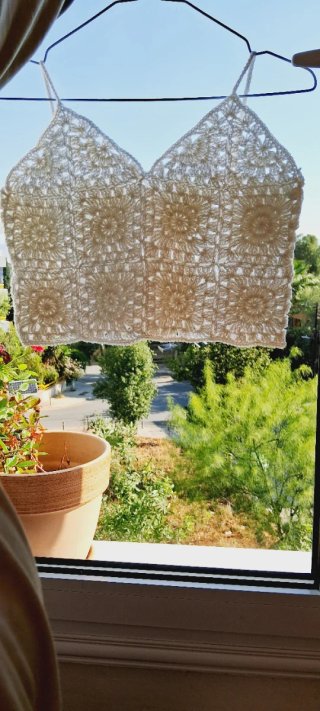 Top Crochet Verano Hecho a Mano