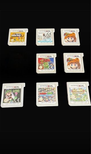 Cartuchos Nintendo 3DS