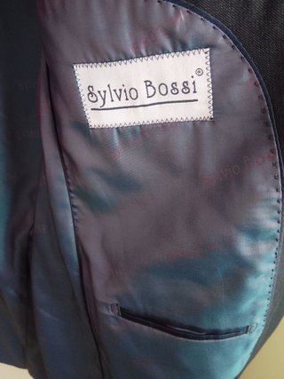 Giacca uomo taglio elegante grigio lana super