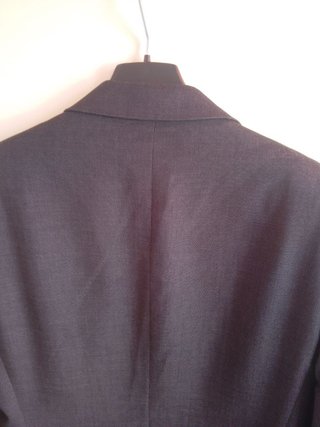 Giacca uomo taglio elegante grigio lana super