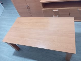 Conjunto Muebles Salón: Vitrina, Mueble TV, Mesa