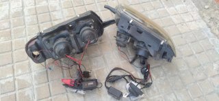 Faros Ojos de Ángel Citroën Saxo F1