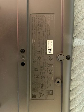 Teclado Inalámbrico Logitech Negro/Gris K295
