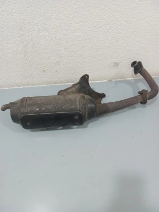 Tubo de escape para moto