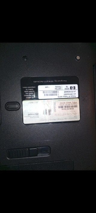 HOY 19€!!!! Portátil HP DV6700 Plata y Negro