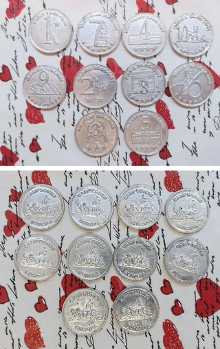 COLECCIÓN DE MONEDAS CONMEMORATIVAS REAL MADRID