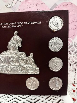 COLECCIÓN DE MONEDAS CONMEMORATIVAS REAL MADRID