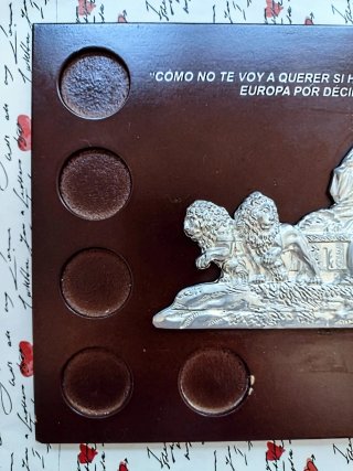 COLECCIÓN DE MONEDAS CONMEMORATIVAS REAL MADRID