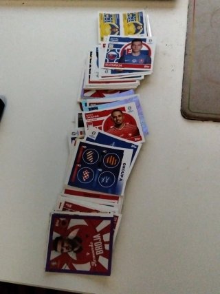 87 Cartas Topps Eurocopa 2024