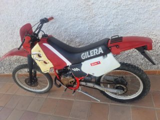 Gilera R Twin 50 Enduro Roja