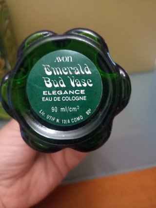 Flacone vintage Avon verde