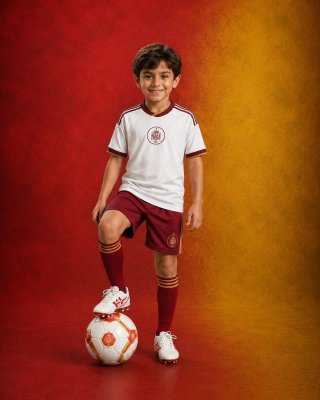 Segunda equipación España infantil