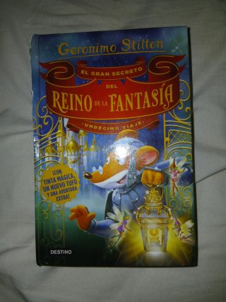 Lote de tres libros de geronimo stilton