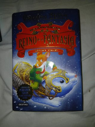 Lote de tres libros de geronimo stilton