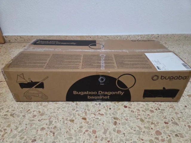 Capazo Bugaboo Dragonfly plus Gris ultima version