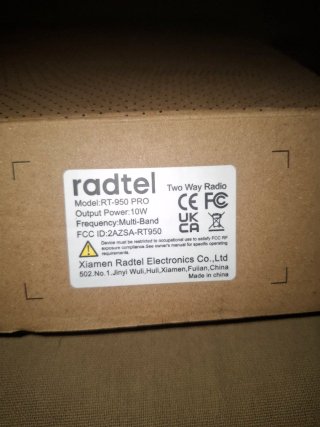 Radtel RT-950 PRO Walkie Talkie