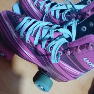 Patines rosas talla 38