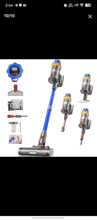 Aspiradora FYRAEN V28 sin cable
