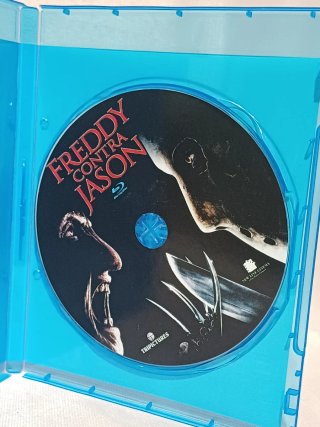 Blu-ray Freddy contra Jason Castellano. Leer descr