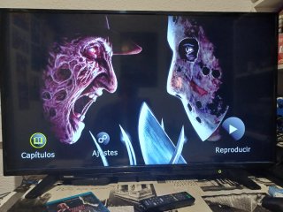 Blu-ray Freddy contra Jason Castellano. Leer descr