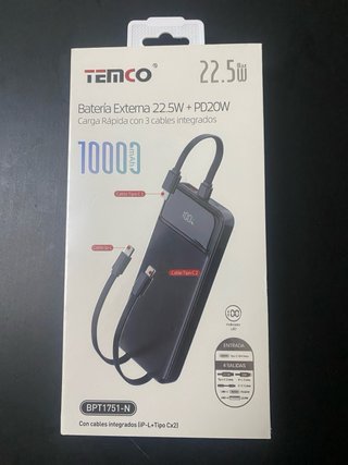 Batería Portátil 10000mAh