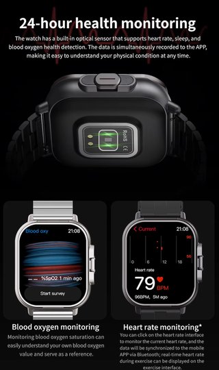 Smartwatch 2 en 1 con Auriculares