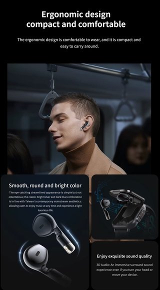Smartwatch 2 en 1 con Auriculares
