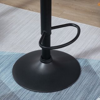 Set 2 Sgabelli da Bar con Altezza Regolabile Base