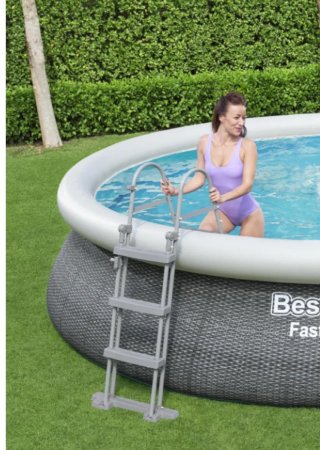 Escalera Piscina Bestway 1.07m