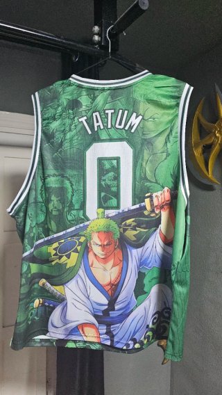 Camiseta Basket One Piece Zoro Talla XL