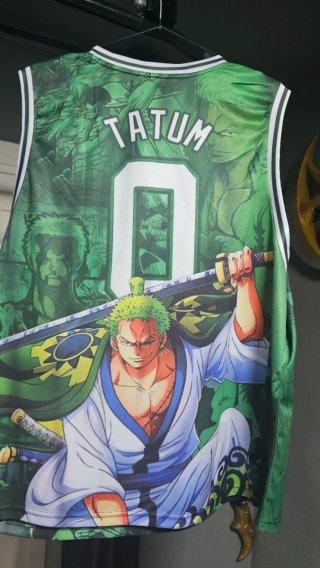 Camiseta Basket One Piece Zoro Talla XL